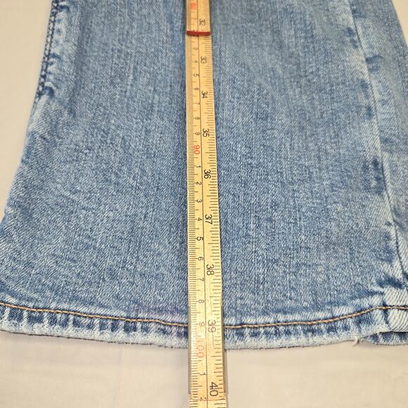 American Eagle Womens 000 Jeans Curvy Super High Rise Baggy Wide Leg Cargo - Picture 9 of 16